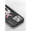 Venco Apple İphone 15 Pro Max Perma Desenli Kapak - Lacivert