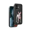 Venco İphone 11 Perma Desenli Kapak - Siyah