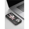 Venco  İphone 14 Pro Max Perma Desenli Kapak - Siyah