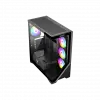 VENTO VG4202FL Mid Tower, 850W 80+ Siyah, Temperli Cam, RGB, ATX GAMING KASA