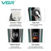 Vgr V-075 T Bıçak Sıfır Kesim Lcd Ekran Şarjlı Tıraş Makinesi