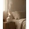 Vintage Dekoratif Gaz Lambası Görünümlü Aromaterapi Difüzör 1200 mAh USB Şarjlı