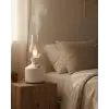 Vintage Dekoratif Gaz Lambası Görünümlü Aromaterapi Difüzör 1200 mAh USB Şarjlı