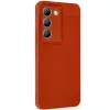 Vivo V30 Lite 4g Kılıf Auto Focus Kapak - Kırmızı