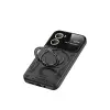 Vivo Y16 Kılıf Joy Lens Standlı Kapak - Siyah