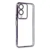 Vivo Y17s Kılıf  Lensli  - Mor