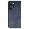 Vivo Y18 Kılıf Aras Deri Kapak - Lacivert