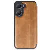 Vivo Y18 Kılıf Flip Cover - Taba