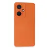 Vivo Y27 Kılıf Nano İçi Kadife Silikon - Turuncu