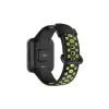 Watch 2 Spor Delikli Kordon - Siyah-yeşil