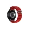 Watch 22mm Kr410 Kumaş Kordon - Kırmızı