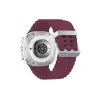 Watch 7 Ultra Kr417 Rug Silikon Kordon (saat Değildir) - Mor