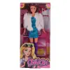 WG-66770 Parlak Elbiseli Ceketli Bebek 29 cm