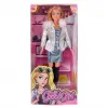 WG-66770 Parlak Elbiseli Ceketli Bebek 29 cm -Vardem