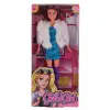 WG-66770 Parlak Elbiseli Ceketli Bebek 29 cm -Vardem