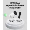 Wi-Fi 6 ve Bluetooth 5.0 Destekli 4K Akıllı Projeksiyon Cihazı