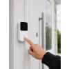 Wi-Fi Beyaz Görüntülü Kapı Zili  HD Kamera, Gece Görüşü ve Çift Yönlü Konuşma Özellikli