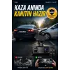 WiFi 1080p 3 Kameralı Araç İçi Kamera LCD Ekranlı Gece Görüşlü G Sensörlü Geniş Açılı
