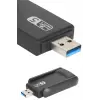 Wifi Adaptörü Bt5.0 Wifi 2si Bir Arada Çift Bantlı Çift Anten