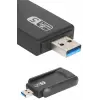 Wifi Adaptörü Bt5.0 Wifi 2si Bir Arada Çift Bantlı Çift Anten