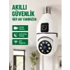 WiFi Ampul Güvenlik Kamerası 1080P Full HD Gece Görüşlü ve Hareket Algılamalı