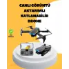 Wifi FPV Canlı Görüntü Aktarımlı Katlanabilir Drone