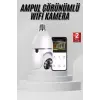 Wifi Güvenlik Kamerası 360 Derece Dönebilen Harekete Duyarlı Gece Görüşlü Ampul