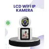 WiFi İç Mekan Kamera 2K Gece Görüşlü Çift Yönlü Görüntü Konuşma Destekli
