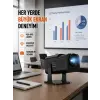 WiFi6 ve Bluetooth 5.4 Destekli LED Projektör - HCS350pro Yeni Nesil