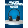 Wireless 5.0 Bluetooth Kablosuz Kulaklık ANC Özellikli Kulak Üstü Ayarlanabilir