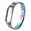 Xiaomi Mi Band 5 Stainless Steel 3 Bakla Çelik Kayış Kordon-(5775)