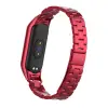 Xiaomi Mi Band 5 Stainless Steel 3 Bakla Çelik Kayış Kordon-(5775)