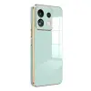 Xiaomi Poco M6 Pro 4g Kılıf Volet Silikon - Açık Yeşil