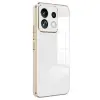 Xiaomi Poco M6 Pro 4g Kılıf Volet Silikon - Beyaz