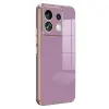 Xiaomi Poco M6 Pro 4g Kılıf Volet Silikon - Mor