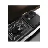 Xiaomi Poco X6 Kılıf Pars Lens Yüzüklü Silikon - Gold