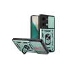 Xiaomi Poco X6 Kılıf Pars Lens Yüzüklü Silikon - Yeşil