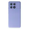 Xiaomi Poco X6 Pro Kılıf Nano İçi Kadife Silikon - Lila