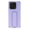 Xiaomi Redmi 10c Kılıf Mega Standlı Silikon - Lila