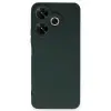 Xiaomi Redmi 13 4g Kılıf First Silikon - Koyu Yeşil