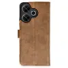 Xiaomi Redmi 13 4g Kılıf Trend S Plus Kapaklı Kılıf - Taba