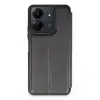 Xiaomi Redmi 13c Kılıf Flip Cover - Siyah