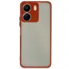 Xiaomi Redmi 13c Kılıf Montreal Silikon Kapak - Kırmızı