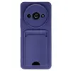 Xiaomi Redmi A3 4g Kılıf Kelvin Kartvizitli Silikon - Lacivert