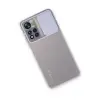 Xiaomi Redmi Note 11t Kılıf Palm Buzlu Kamera Sürgülü Silikon - Lila