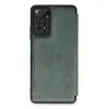 Xiaomi Redmi Note 12 Pro 4g Kılıf Flip Cover - Koyu Yeşil