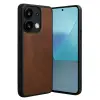 Xiaomi Redmi Note 13 4g Kılıf Aras Deri Kapak - Taba
