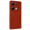 Xiaomi Redmi Note 13 Pro 4g Kılıf Bibercas Silikon Kapak - Kırmızı