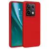 Xiaomi Redmi Note 13 Pro 4g Kılıf First Silikon - Kırmızı