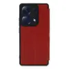 Xiaomi Redmi Note 13 Pro 4g Kılıf Flip Cover - Kırmızı